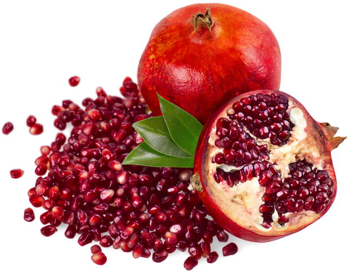 Ripe Pomegranate Fruits